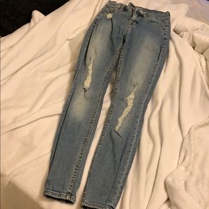 Distressed Skinny Jeans